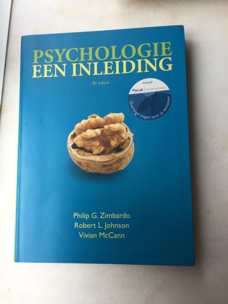 Psychologie een inleiding, Boeken, Studieboeken en Cursussen, Ophalen of Verzenden, Zo goed als nieuw, Hoger Onderwijs