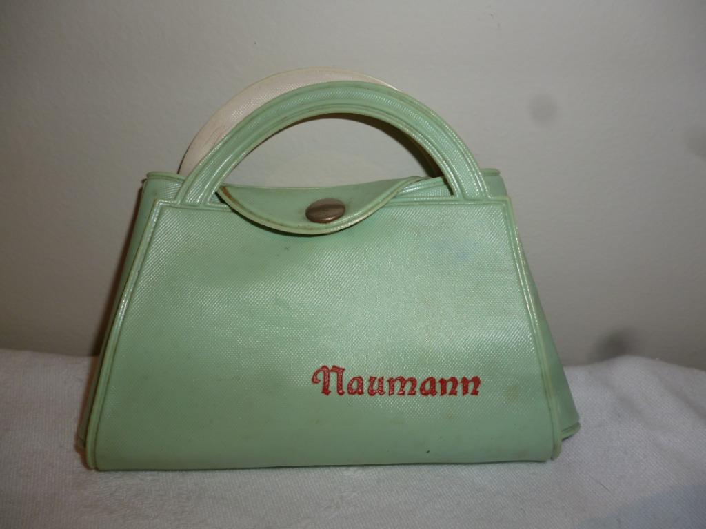 Sac à couture vintage sixties NAUMANN sac miniature, Antiquités & Art, Enlèvement