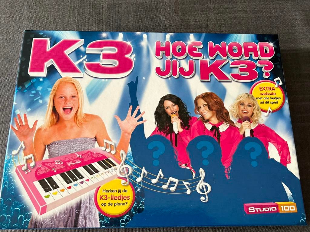 K3 spel, Ophalen, Zo goed als nieuw