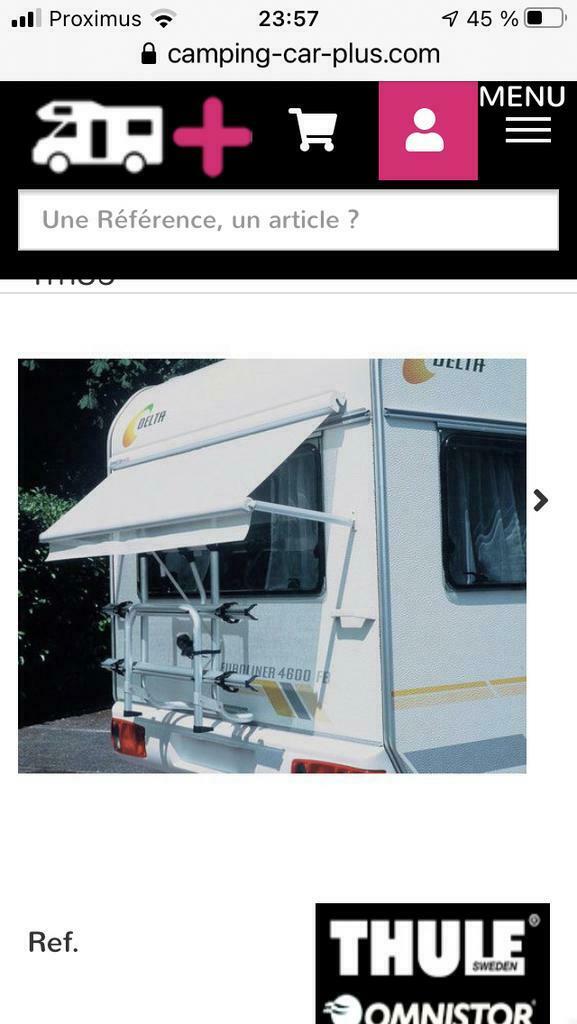 Omnistor caravane ou motorhome gris, Caravanes & Camping, Neuf