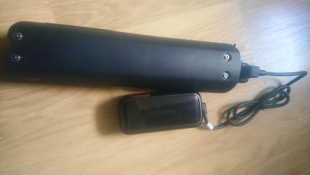 Batterie et Chargeur de vélo électrique Shimano BT-E8035, Enlèvement, Utilisé