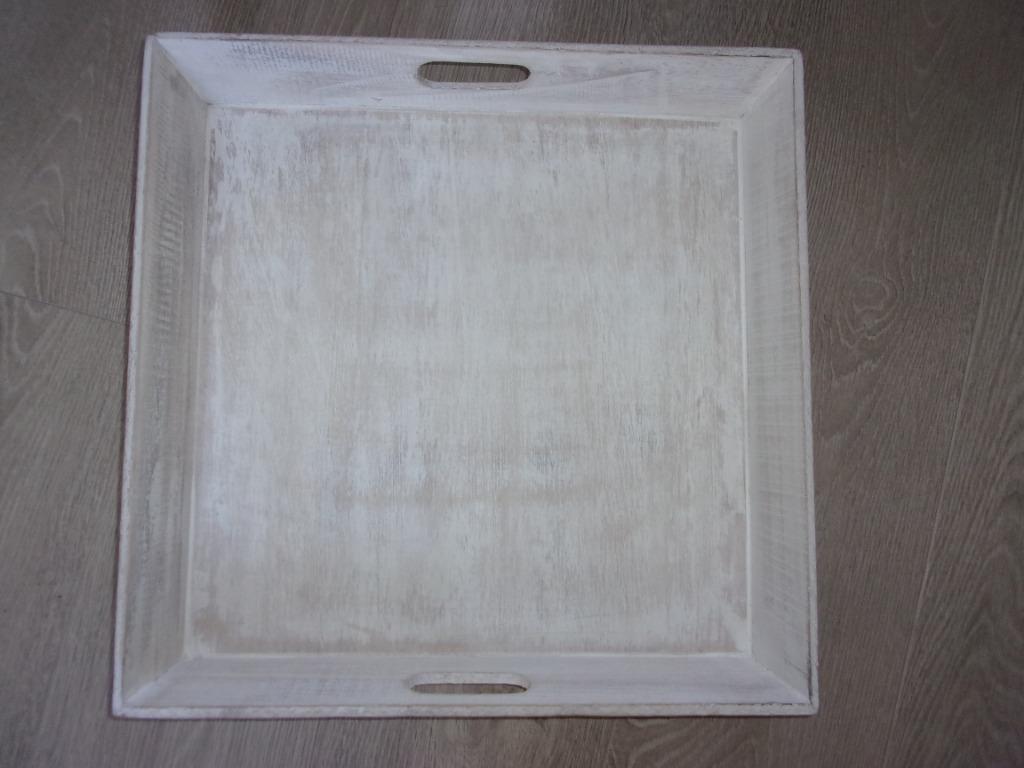 Houten dienblad.( NIEUWSTAAT), Ophalen of Verzenden, Nieuw, Vierkant, Hout