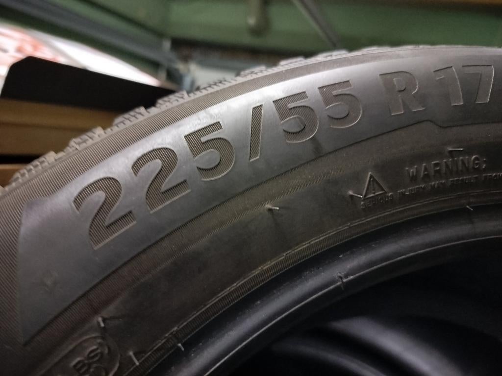 Michelin  Alpin 225/55/R17 - 4 Winterbanden, Ophalen, Winterbanden, Band(en)
