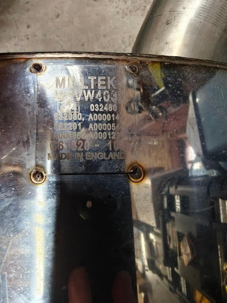 Miltek, Auto-onderdelen, Uitlaatsystemen, Ophalen of Verzenden, Seat