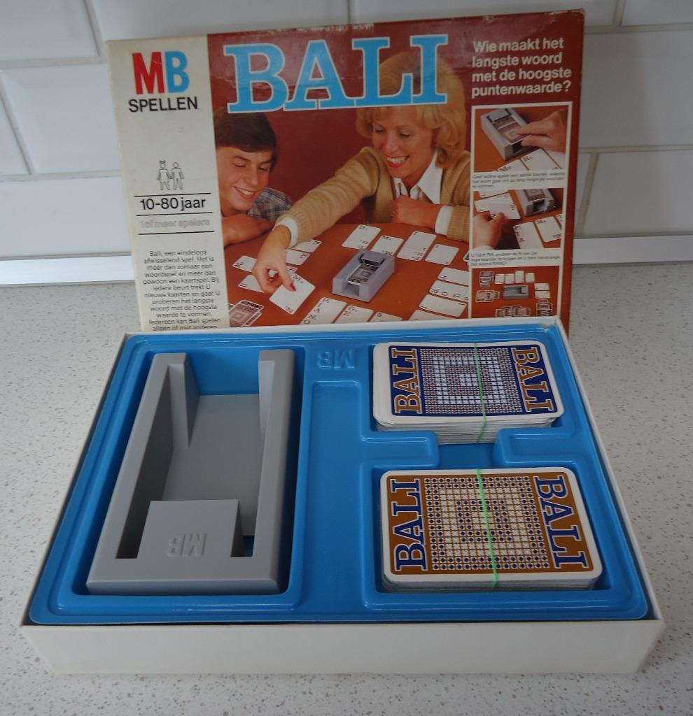 Vintage Spel "Bali" van MB in Prima Staat., Ophalen of Verzenden, Gebruikt, MB