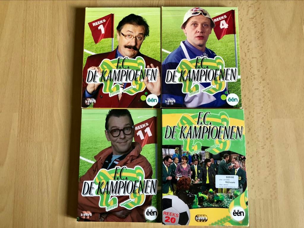 F.C. De Kampioenen DVD’s, Enlèvement ou Envoi, Coffret, Utilisé, Comédie