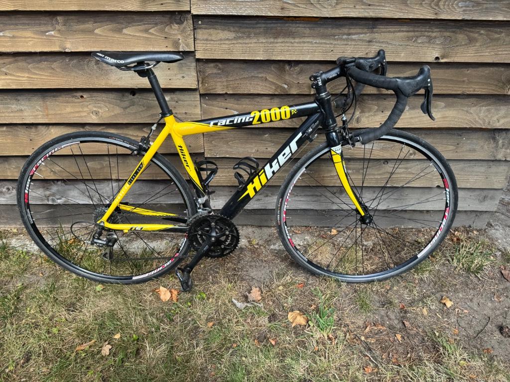 Koersfiets Hiker, Ophalen, Aluminium, 49 tot 53 cm, Zo goed als nieuw