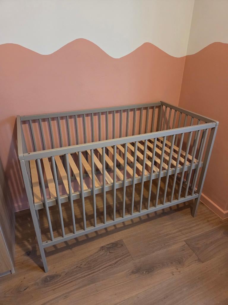 Ledikant 60120 taupe in hoogte verstelbaar, Ophalen, Verstelbaar, Nieuw, 190 cm of minder