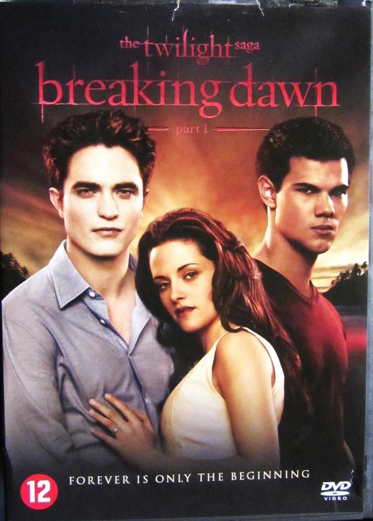 DVD ACTIE/TRILLER- THE TWILIGHT SAGA, BREAKING DAWN, CD & DVD, DVD | Action, Comme neuf, Thriller d'action, Tous les âges, Enlèvement ou Envoi