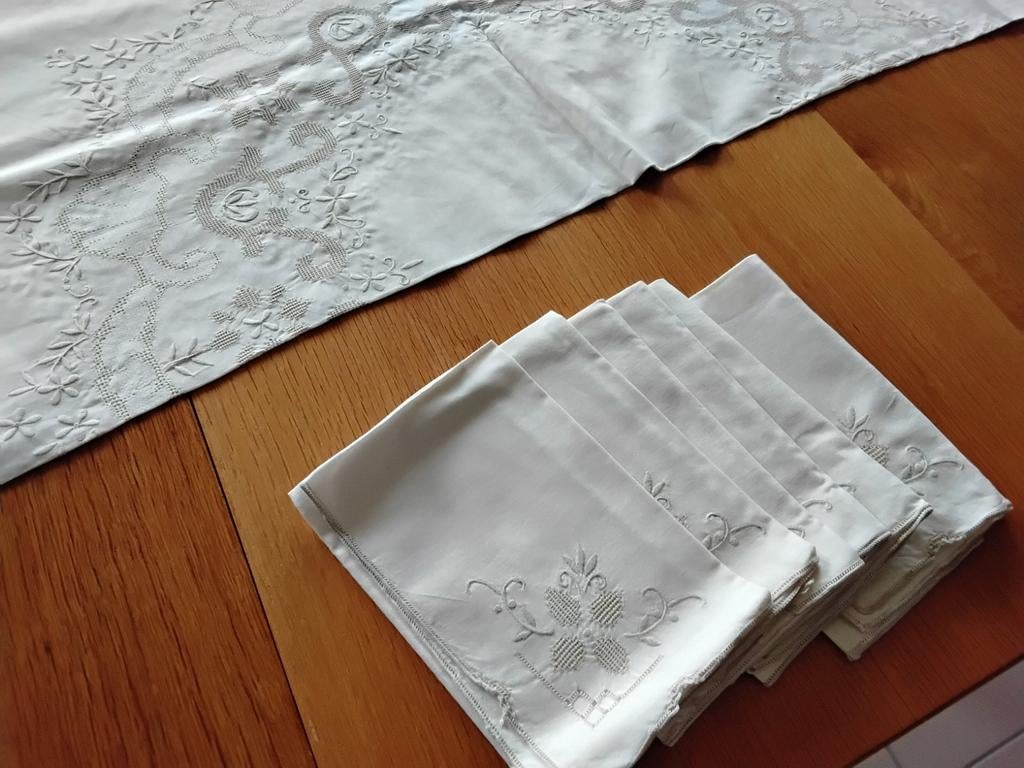 rond tafelkleed 150cm, Ophalen of Verzenden, Zo goed als nieuw, Rond