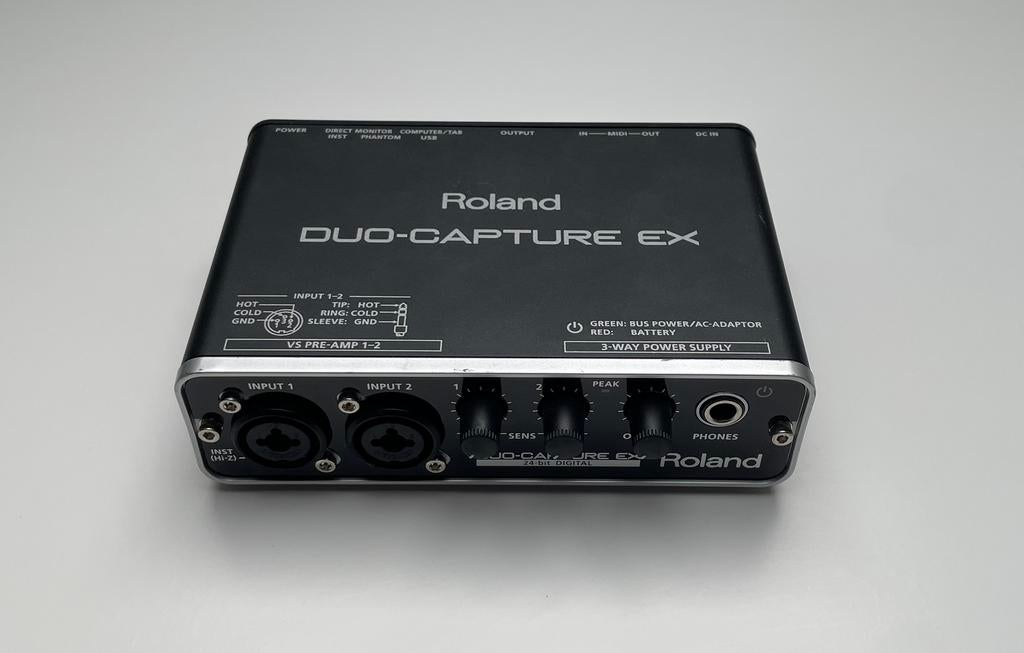 Roland Duo-Capture EX, Musique & Instruments, Modules de son, Enlèvement ou Envoi, Comme neuf, Roland