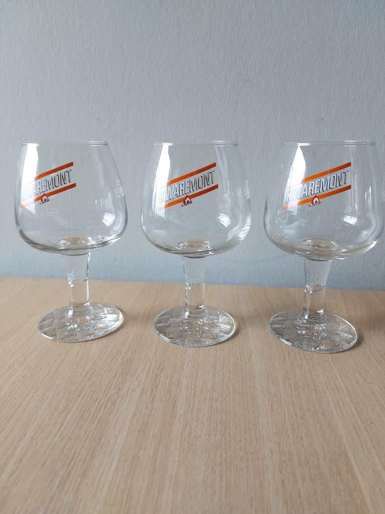 Kwaremont bierglas, Ophalen of Verzenden, Zo goed als nieuw, Bierglas
