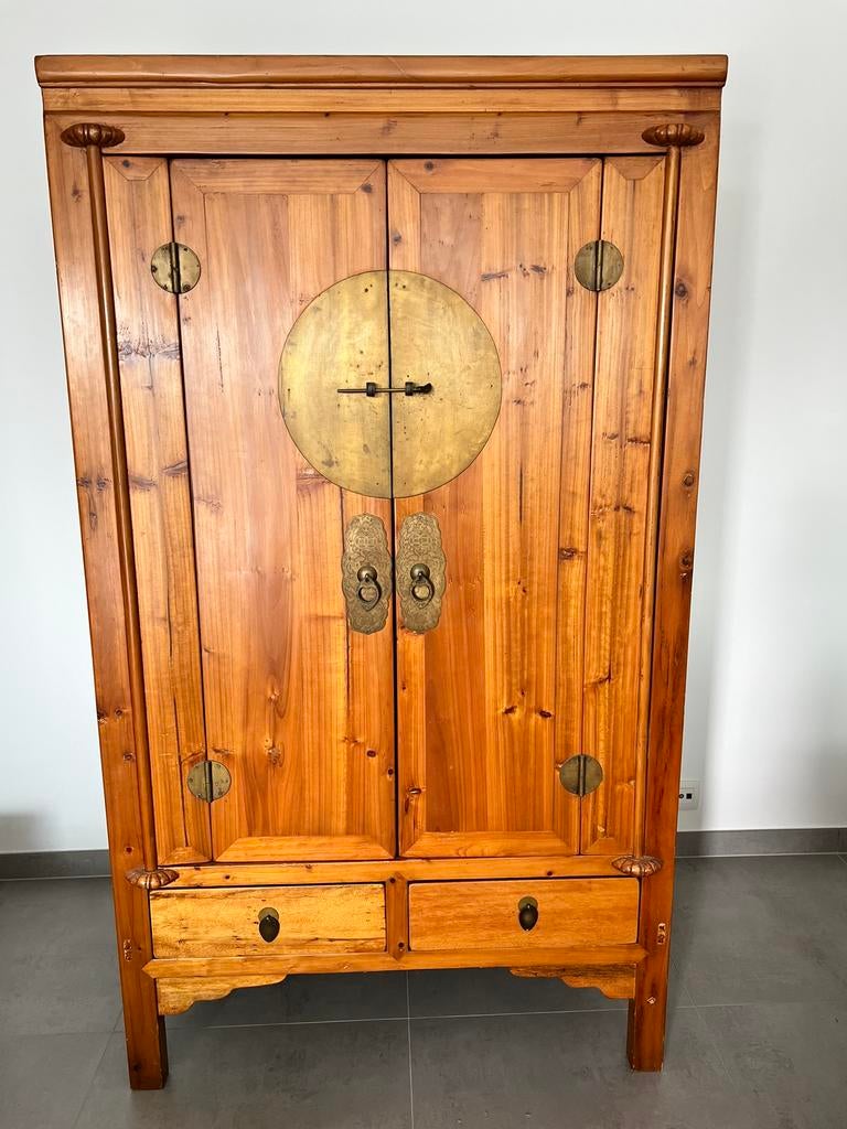 Authentieke Chinese kast, Enlèvement