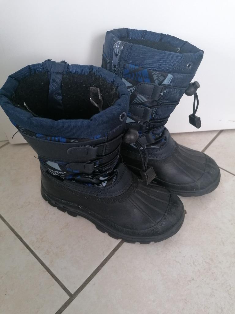 Bottes de neige pointure 31, Enlèvement, Utilisé, Bottes, Garçon ou Fille