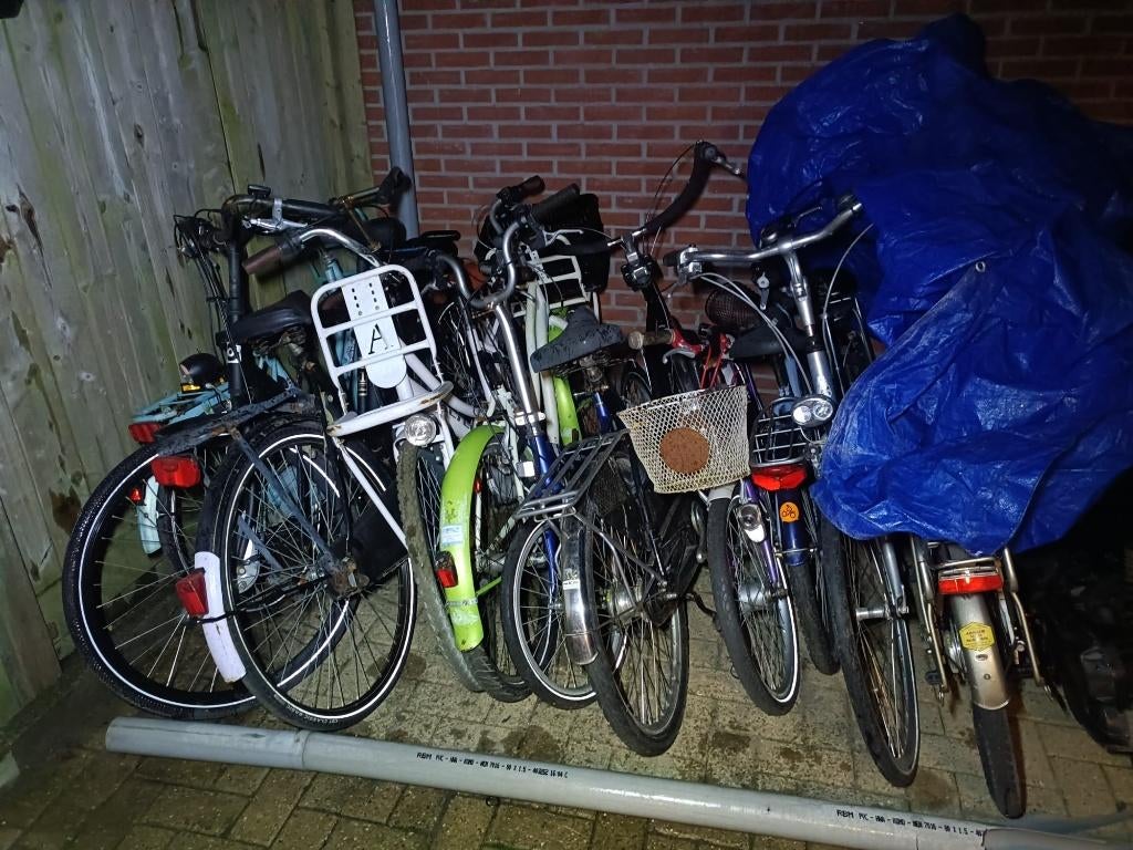 90 opknapfietsen, Ophalen, Gebruikt