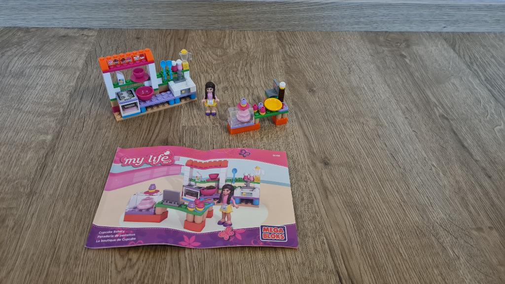 Mega bloks - My Life - Cupcake Bakery, Ophalen, Zo goed als nieuw, Megabloks
