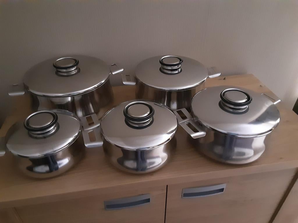 De meyere kookpotten, Ophalen, Zo goed als nieuw