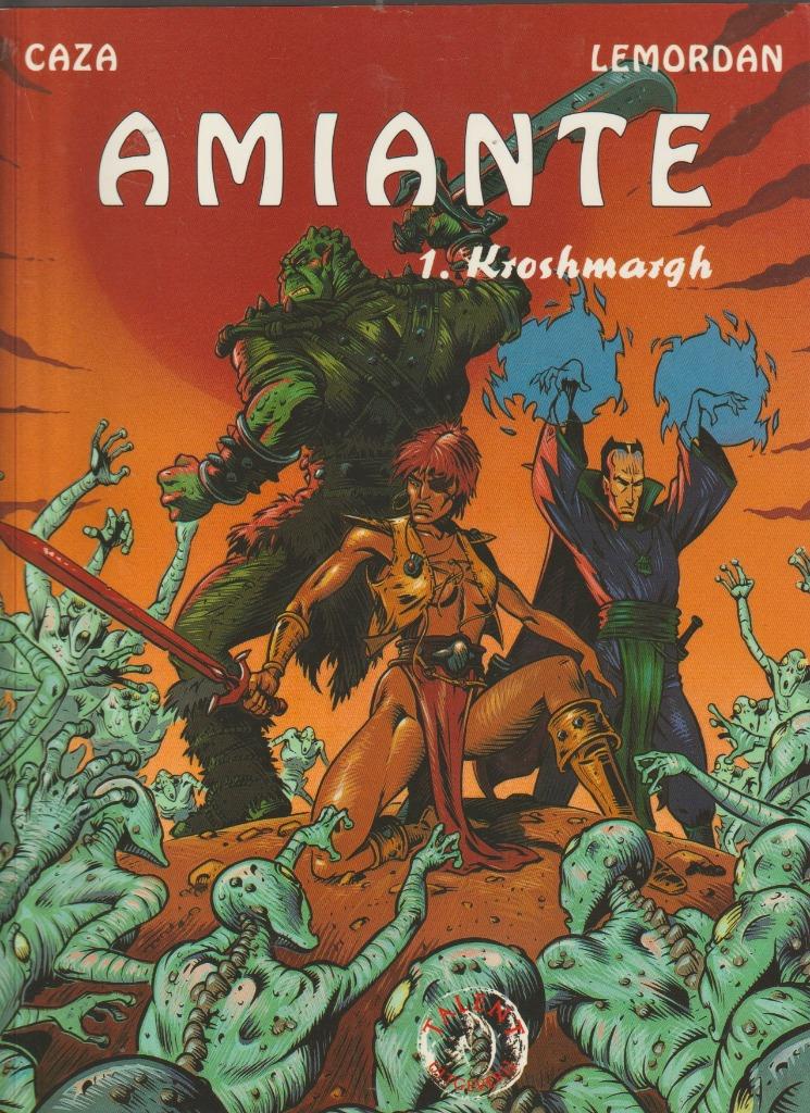 Drie strips Amiante nummers 1, 2 en 3 - volledig, Envoi