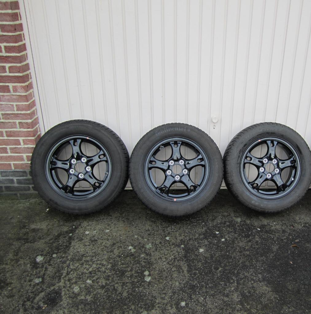 Kia Niro Winterbanden op org alu velgen 16 inch TPMS 6,5 mm, Ophalen, 16 inch, Banden en Velgen, Personenwagen