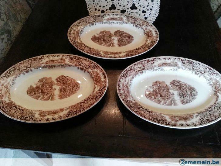 Service ancien  en  Porcelaine de Maastricht, Enlèvement