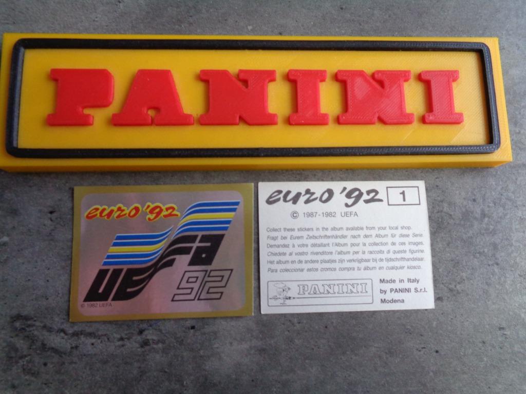 AUTOCOLLANTS DE FOOTBALL PANINI LOGO EURO 92 EC, Hobby & Loisirs créatifs, Autocollants & Images, Autocollant, Enlèvement ou Envoi