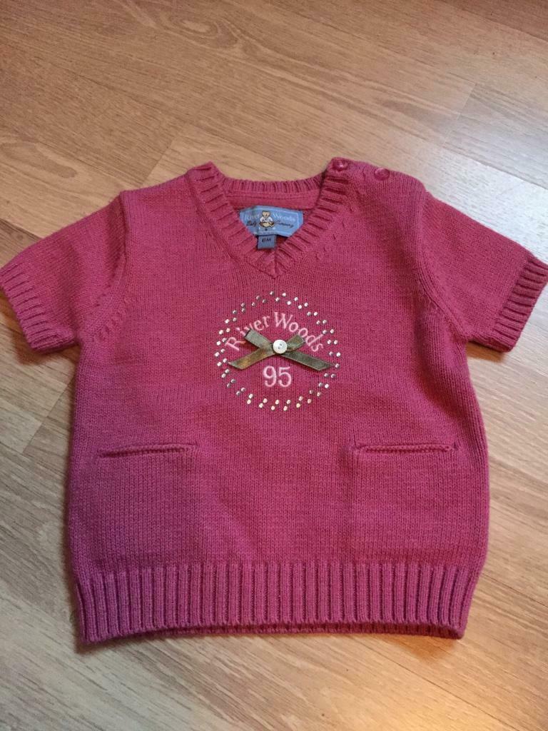 Nieuw wollen pulleke river woods 6 maand, Ophalen, Nieuw, Meisje, Shirtje of Longsleeve
