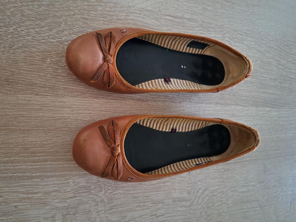 Ballerina's tommy hilfiger, Tommy hilfiger, Enlèvement ou Envoi, Brun, Porté