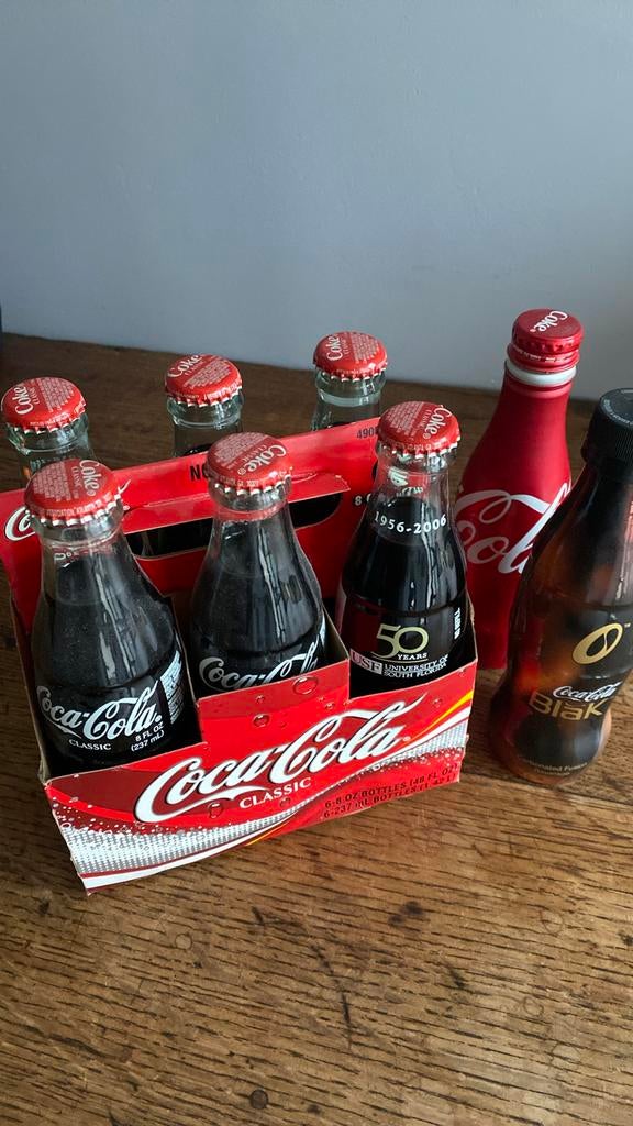 Coca-cola 6-Pack 50 yr university of South Florida 2006, Verzamelen, Ophalen, Nieuw, Verpakking
