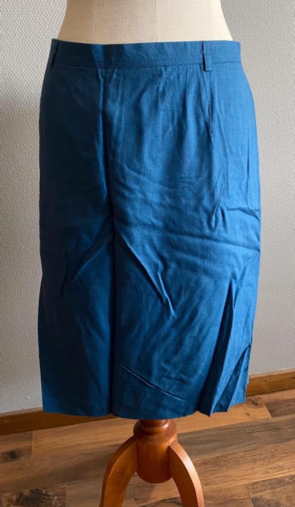 Blauwe rok Mayerline Brussels maat 46, Mayerline, Taille 46/48 (XL) ou plus grande, Comme neuf, Bleu