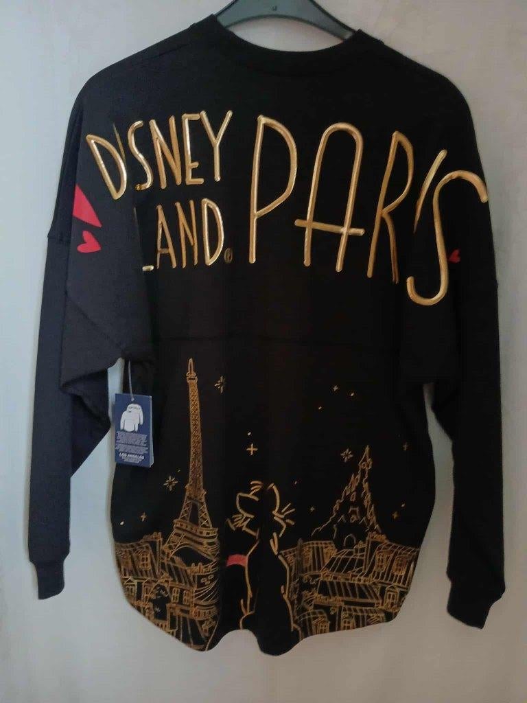 Jersey sweatshirt Disney Aristocats Disneyland Paris, nieuw, Disneyland Paris, Ophalen of Verzenden, Nieuw, Zwart