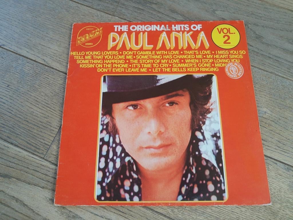 Lp : Paul Anka, the original hits, Ophalen of Verzenden, Zo goed als nieuw