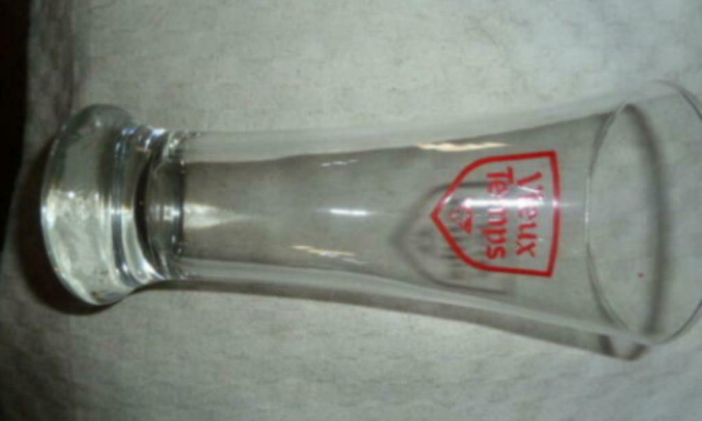 #K bier glas VIEUX TEMPS " Fluitje " Brasserie Grade, Enlèvement ou Envoi, Neuf, Verre à bière