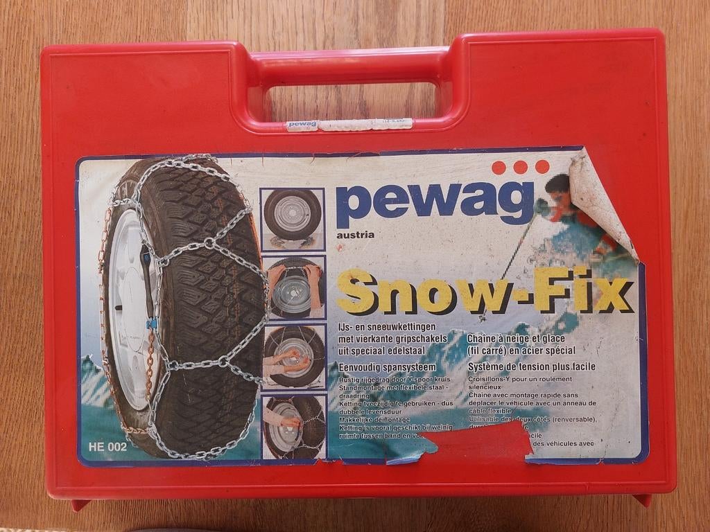 Chaînes à neige, Enlèvement, Utilisé