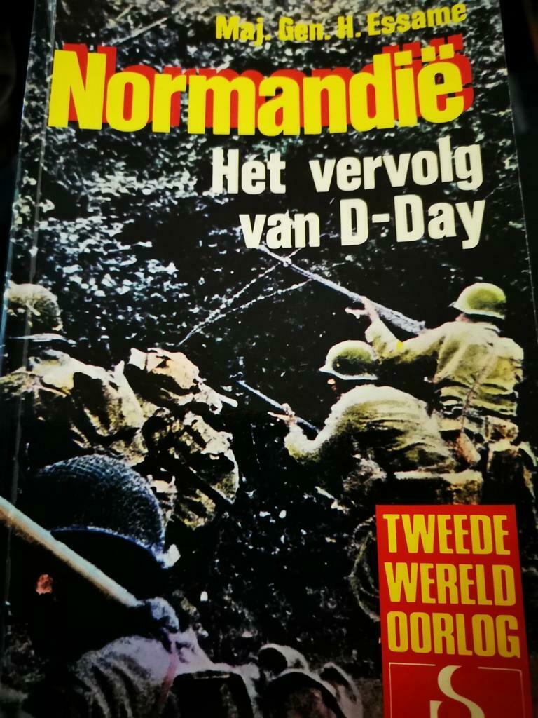 Normandië het vervolg van D Day 1974 H. ESSAMR, Enlèvement ou Envoi, Général, Deuxième Guerre mondiale, Utilisé