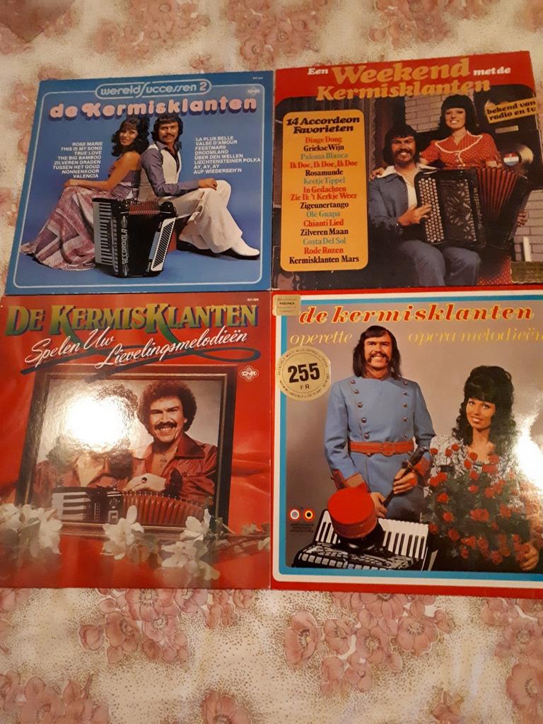 9 vinyl lp platen waaronder een dubbele DE KERMISKLANTEN, CD & DVD, Enlèvement ou Envoi, Utilisé