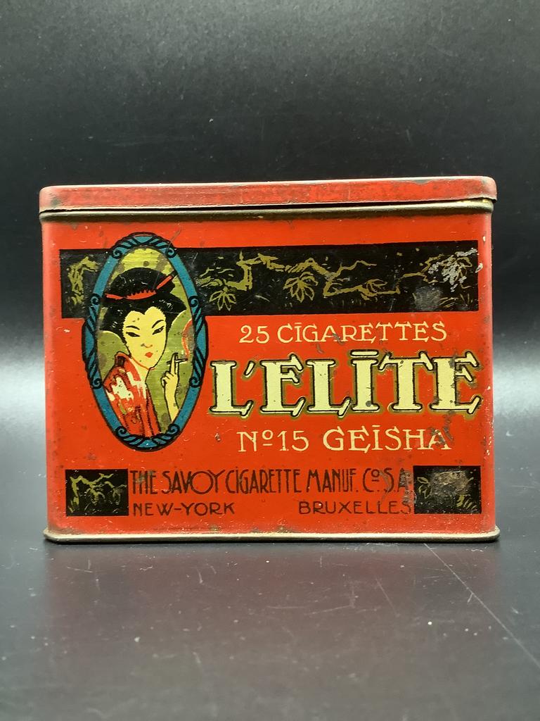 Boite à cigarettes L’Élite Bruxelles, Collections, Enlèvement ou Envoi, Comme neuf