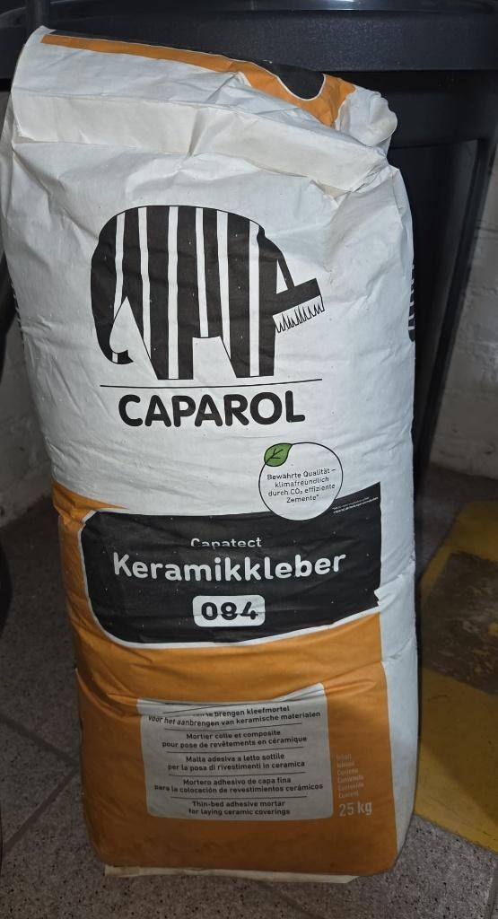 Caparol Kleefmortel 084 - 25kg, Doe-het-zelf en Bouw, Ophalen, Nieuw