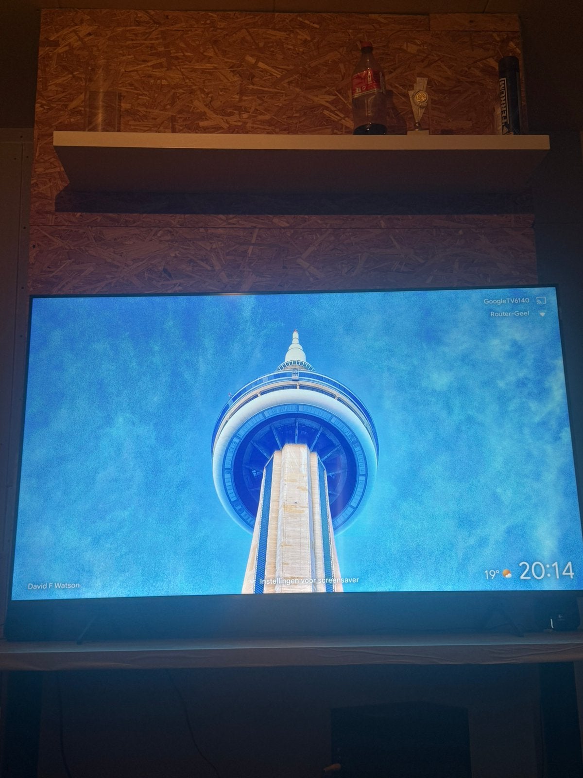 Tcl 55 INCH tcl55t8c 4k tv, Audio, Tv en Foto, Ophalen, Zo goed als nieuw