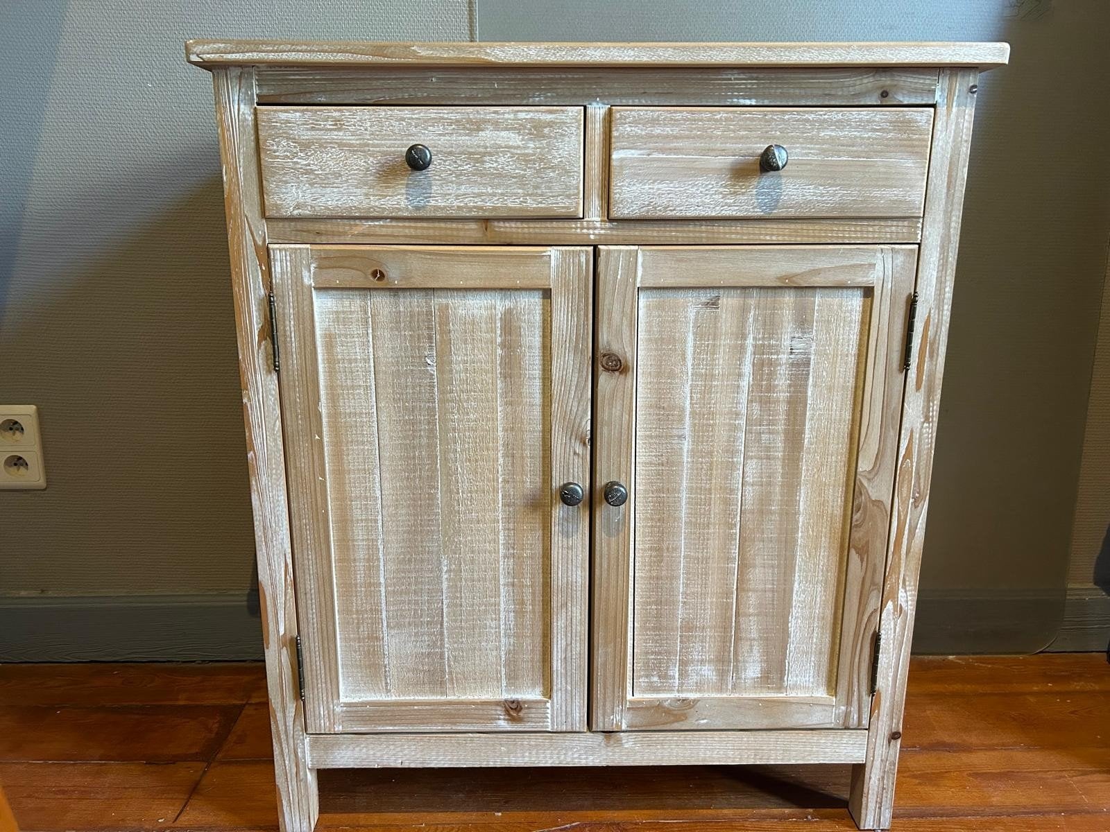 Houten kast, Huis en Inrichting, Kasten | Dressoirs, Ophalen, Met lade(s)