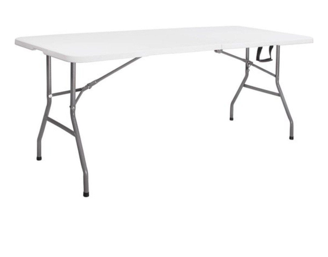 witte tafel inklapbaar, Ophalen, Zo goed als nieuw, Inklapbaar