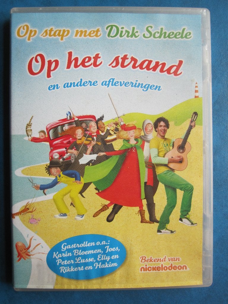 Op stap met Dirk Scheele op het strand, Cd's en Dvd's, Alle leeftijden, Overige genres, Tv-serie, Zo goed als nieuw