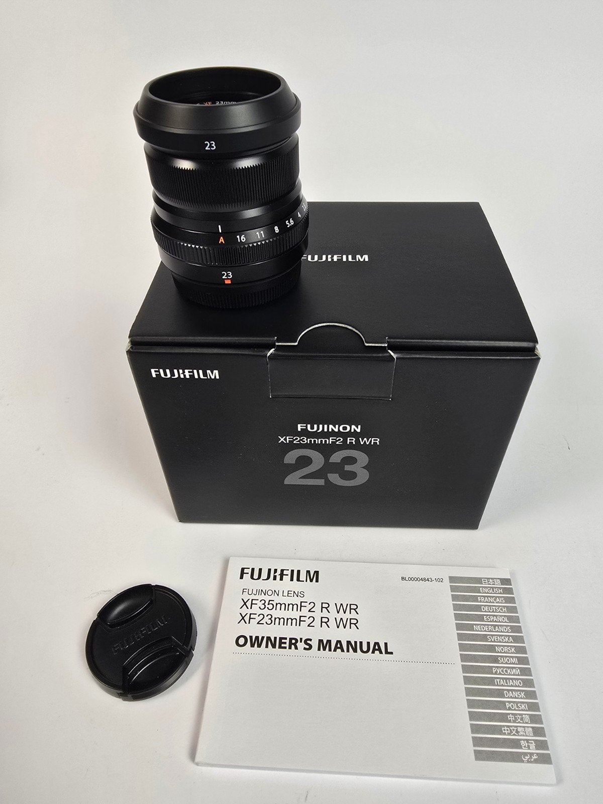 Fujifilm 23mm F2 R WR, Enlèvement, Reconditionné, Fujifilm