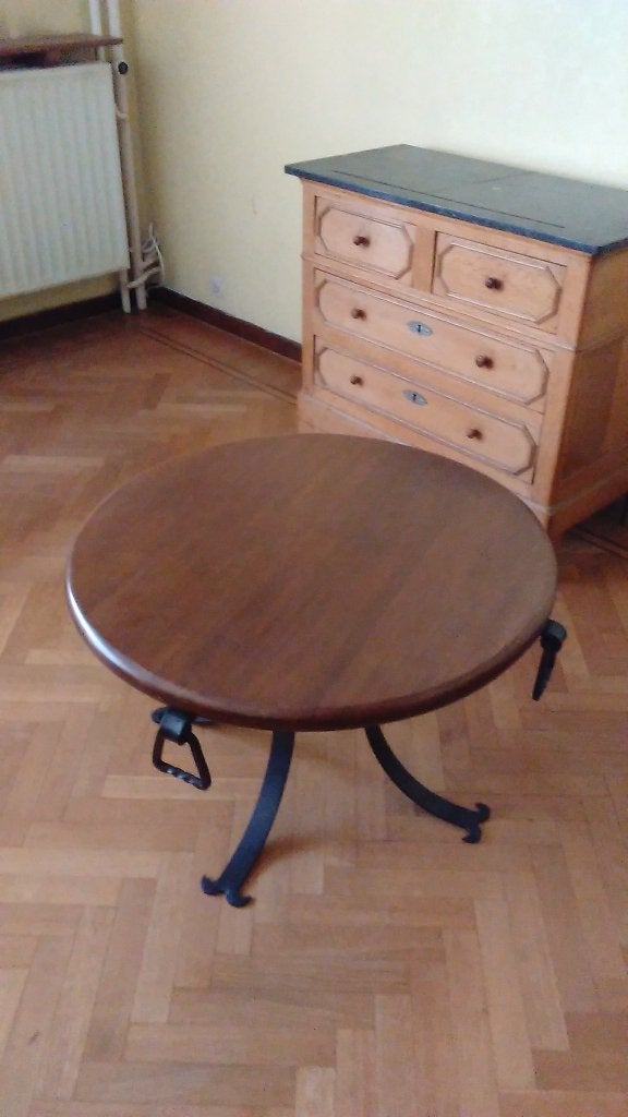 Table ronde de salon, Maison & Meubles, 50 – 75, Rond, 50 à 100 cm, Comme neuf