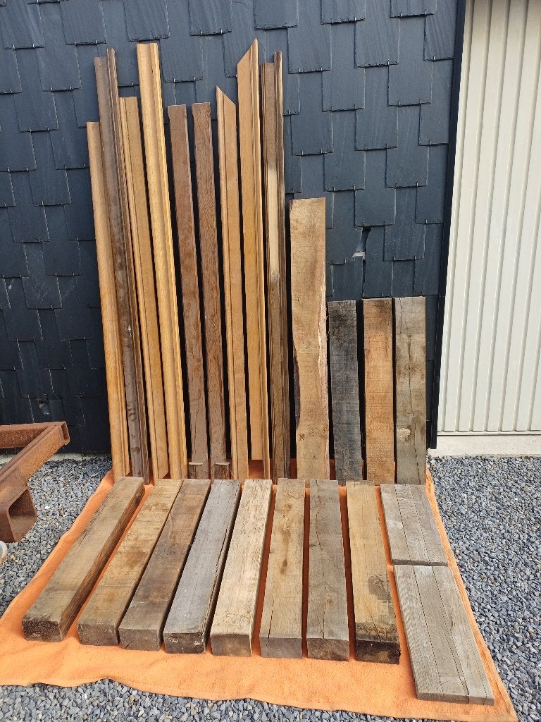 Lot de bois en chene, Bricolage & Construction, Enlèvement, Poutre