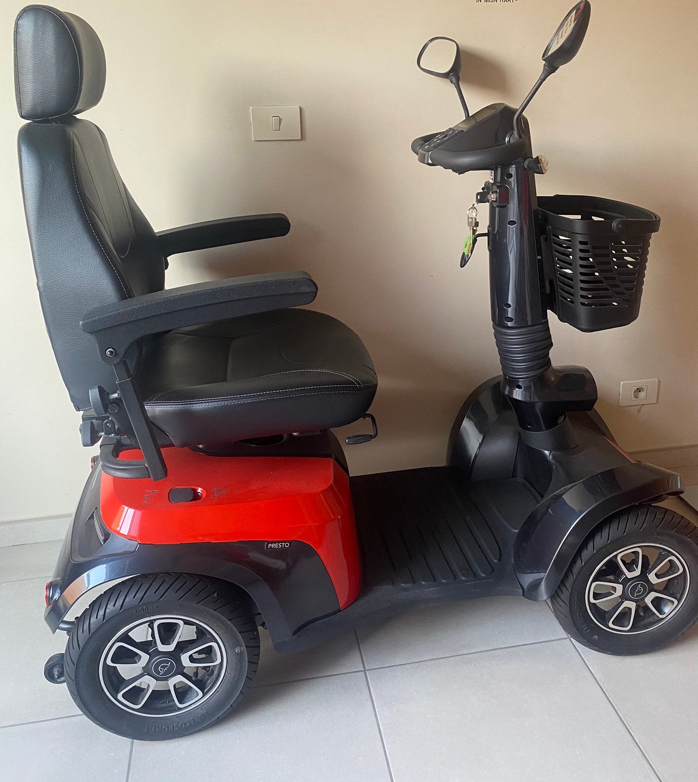 Scootmobiel presto, Ophalen, Zo goed als nieuw