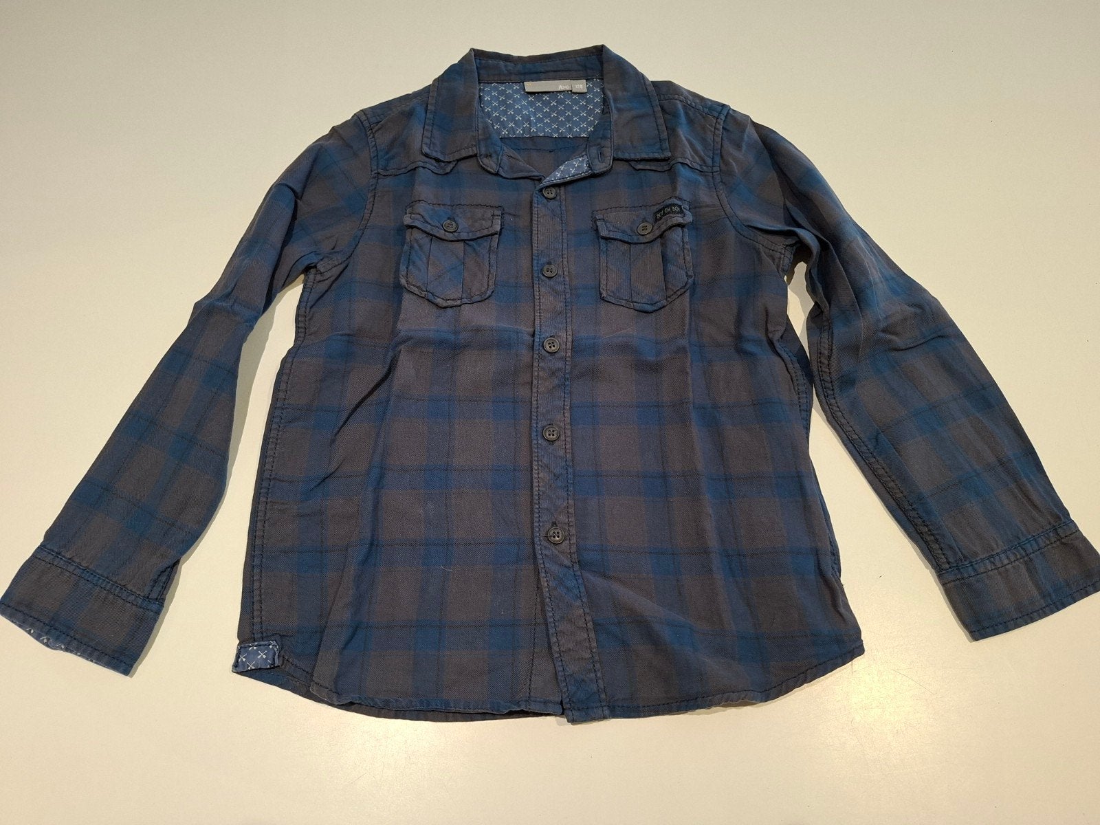 hemdje jbc 128, Kinderen en Baby's, Jbc, Gebruikt, Overhemd of Blouse, Ophalen of Verzenden
