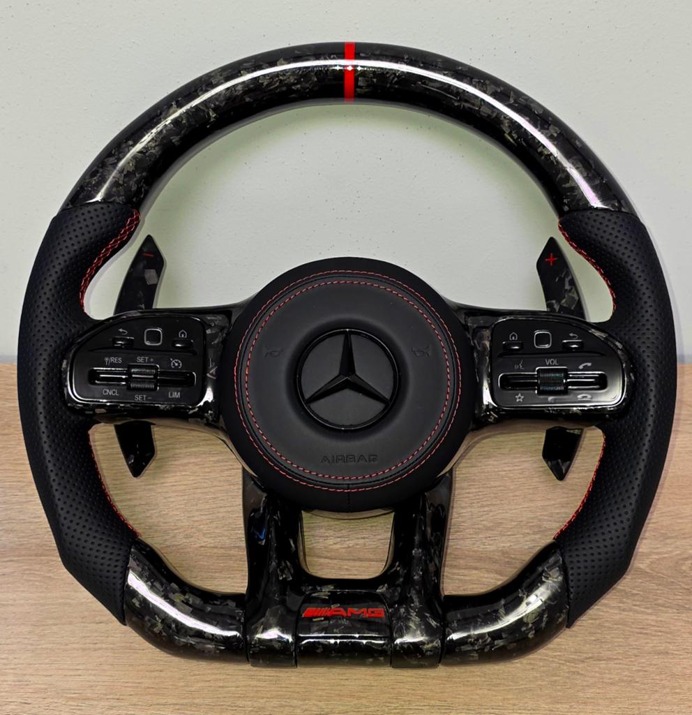 Mercedes AMG forged carbon stuur, Autos : Pièces & Accessoires, Commande, Enlèvement