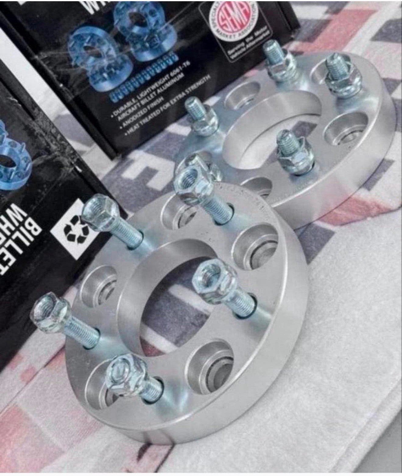 2X Adapter Spacer 5x120 to 5x114.3 25mm M12x1.5 74.1 bmw set, Ophalen of Verzenden
