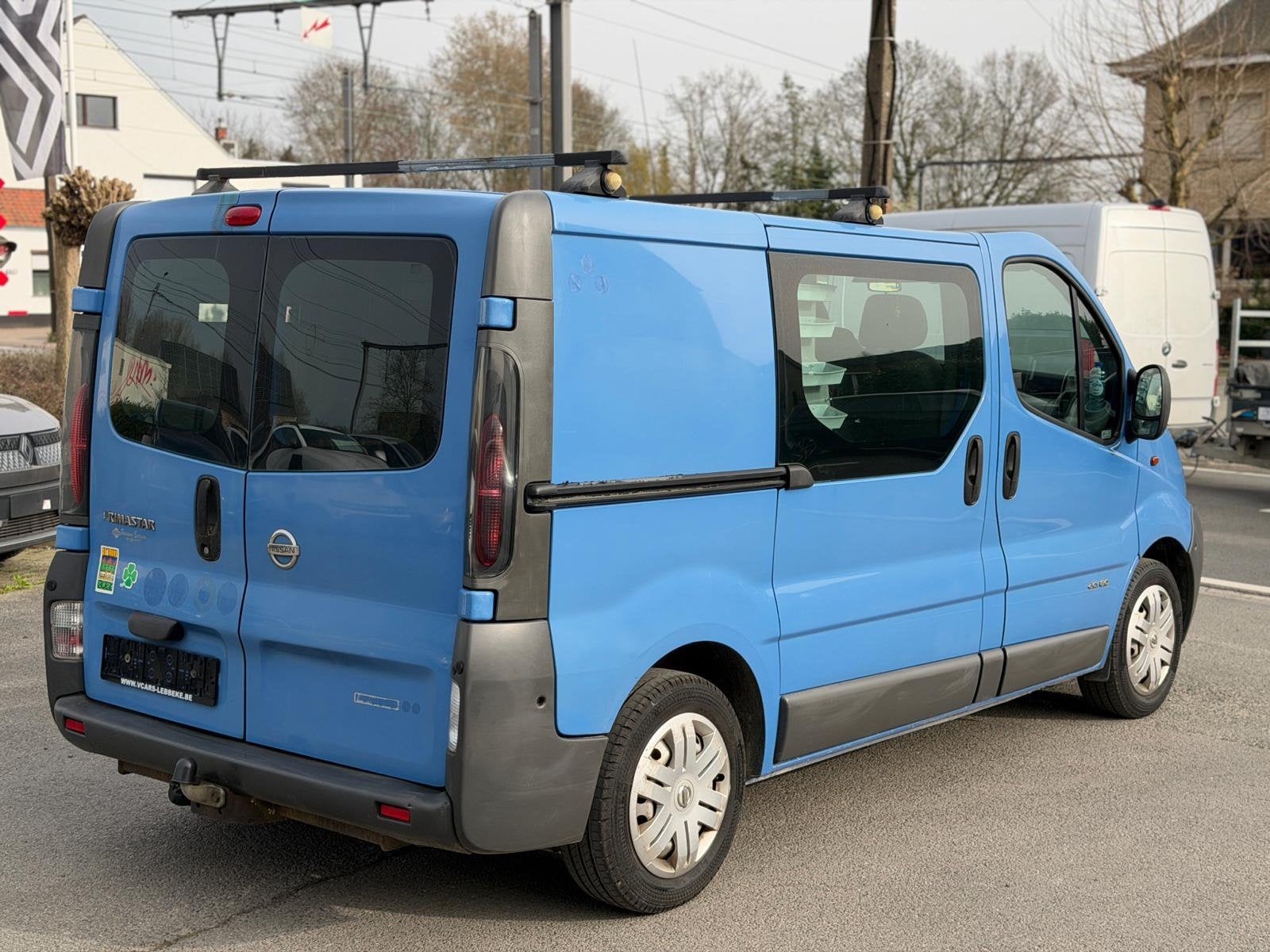 Nissan primastar 1ste eig. DUBBELE CABINE 6pl+ keuring vvk, Auto's, Bluetooth, Bedrijf, Te koop, Handgeschakeld