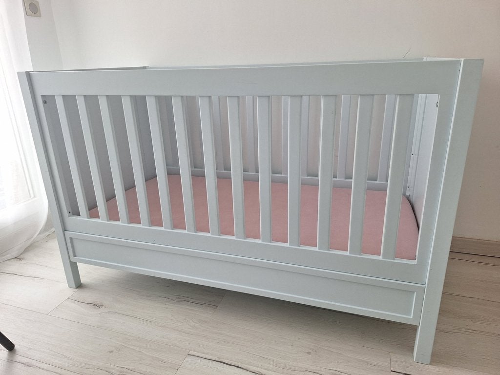 Lit bébé avec matelas, Matelas, 70 à 85 cm, Comme neuf, Enlèvement